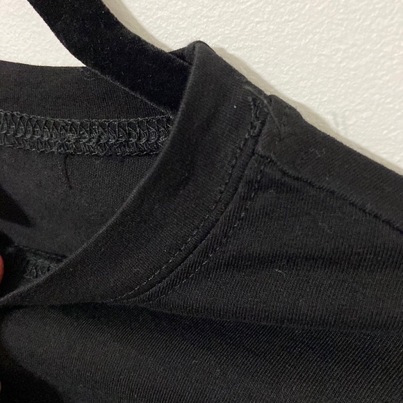 SHEIN Black Los Angeles Crop Top - size XS - Picture 5 of 5